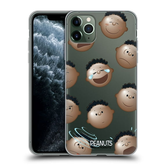 Head Case Designs Officially Licensed Peanuts Character Patterns Franklin Soft Gel Case Compatible with Apple iPhone 11 Pro Max