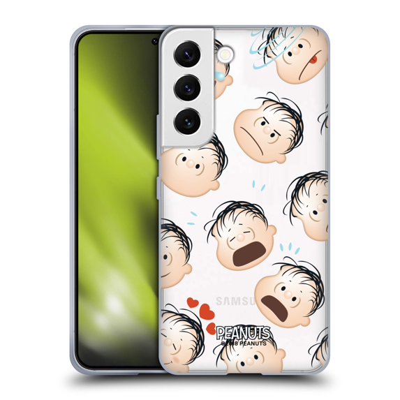 Head Case Designs Officially Licensed Peanuts Character Patterns Linus Soft Gel Case Compatible with Samsung Galaxy S22 5G