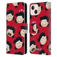 thumbnail image 1 of Head Case Designs Officially Licensed Peanuts Character Patterns Lucy Leather Book Wallet Case Cover Compatible with Apple iPhone 13, 1 of 6