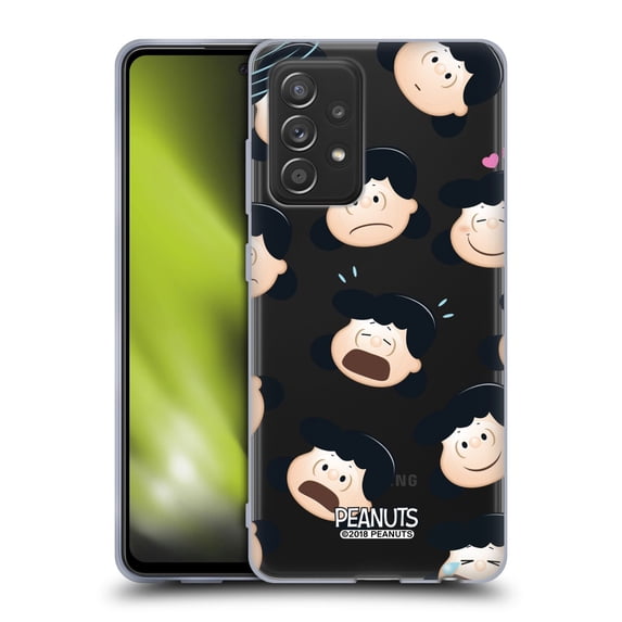 Head Case Designs Officially Licensed Peanuts Character Patterns Lucy Soft Gel Case Compatible with Samsung Galaxy A52 / A52s / 5G (2021)
