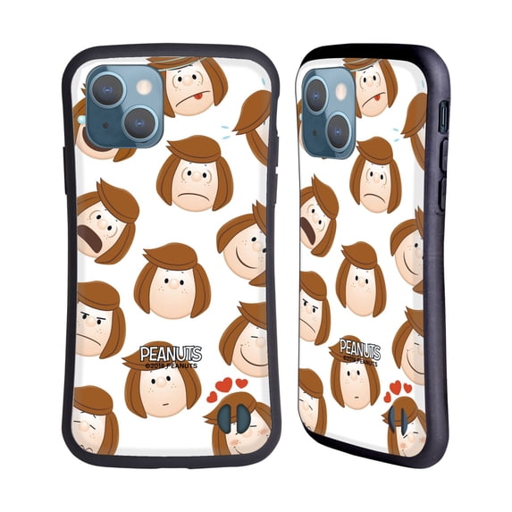 Head Case Designs Officially Licensed Peanuts Character Patterns Peppermint Patty Hybrid Case Compatible with Apple iPhone 13