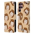 thumbnail image 1 of Head Case Designs Officially Licensed Peanuts Character Patterns Peppermint Patty Leather Book Wallet Case Cover Compatible with Samsung Galaxy S22 Ultra 5G, 1 of 6