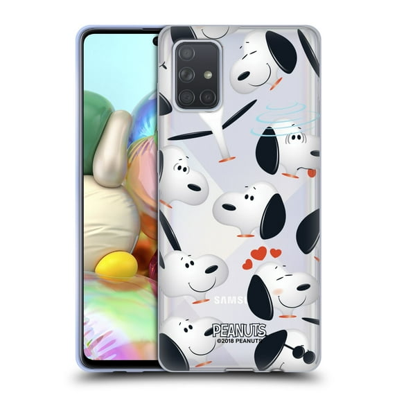 Head Case Designs Officially Licensed Peanuts Character Patterns Snoopy Soft Gel Case Compatible with Samsung Galaxy A71 (2019)