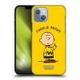 thumbnail image 1 of Head Case Designs Officially Licensed Peanuts Characters Charlie Brown Hard Back Case Compatible with Apple iPhone 14, 1 of 7