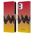 thumbnail image 1 of Head Case Designs Officially Licensed Peanuts Characters Charlie & Lucy Leather Book Wallet Case Cover Compatible with Apple iPhone 11, 1 of 6