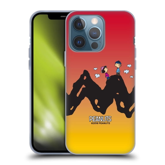 Head Case Designs Officially Licensed Peanuts Characters Charlie & Lucy Soft Gel Case Compatible with Apple iPhone 13 Pro