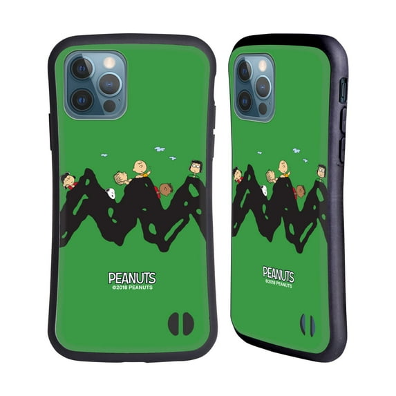 Head Case Designs Officially Licensed Peanuts Characters Group Hybrid Case Compatible with Apple iPhone 12 / iPhone 12 Pro