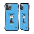 thumbnail image 1 of Head Case Designs Officially Licensed Peanuts Characters Linus van Pelt Hybrid Case Compatible with Apple iPhone 14 Pro Max, 1 of 7