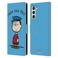 thumbnail image 1 of Head Case Designs Officially Licensed Peanuts Characters Linus van Pelt Leather Book Wallet Case Cover Compatible with Samsung Samsung Galaxy S21+ 5G, 1 of 6