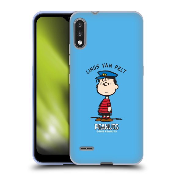 Head Case Designs Officially Licensed Peanuts Characters Linus van Pelt Soft Gel Case Compatible with LG K22