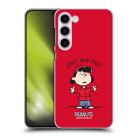 Head Case Designs Officially Licensed Peanuts Characters Lucy van Pelt Hard Back Case Compatible with Samsung Galaxy S23+ 5G