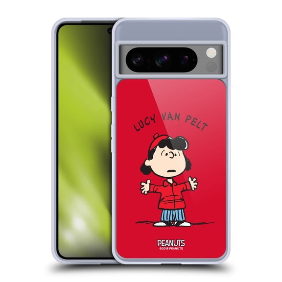 Head Case Designs Peanuts Characters Lucy van Pelt Soft Gel Case for Google Pixel 8 Pro