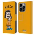 thumbnail image 1 of Head Case Designs Officially Licensed Peanuts Characters Marcie Leather Book Wallet Case Cover Compatible with Apple iPhone 14 Pro, 1 of 6