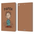 thumbnail image 1 of Head Case Designs Officially Licensed Peanuts Characters Pigpen Leather Book Wallet Case Cover Compatible with Apple iPad 10.2 2019/2020/2021, 1 of 6