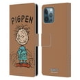 thumbnail image 1 of Head Case Designs Officially Licensed Peanuts Characters Pigpen Leather Book Wallet Case Cover Compatible with Apple iPhone 12 Pro Max, 1 of 6