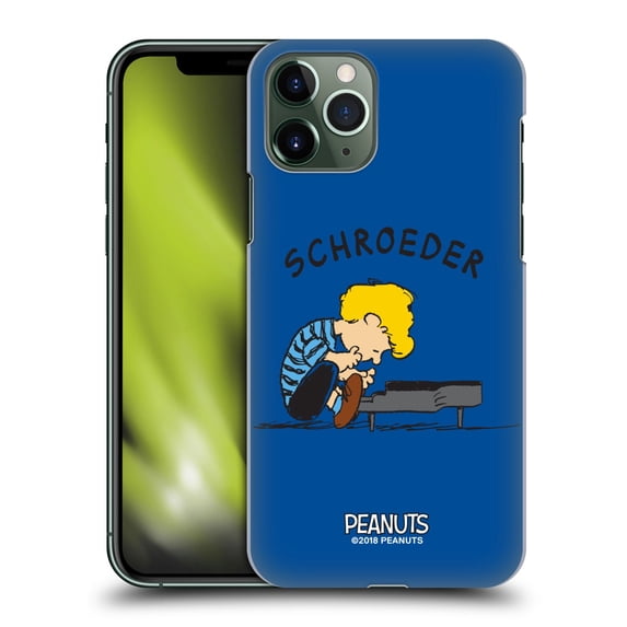 Head Case Designs Officially Licensed Peanuts Characters Schroeder Hard Back Case Compatible with Apple iPhone 11 Pro