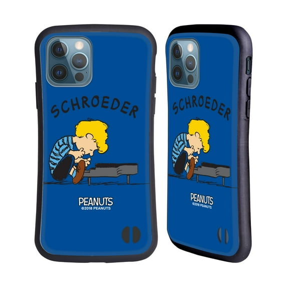 Head Case Designs Officially Licensed Peanuts Characters Schroeder Hybrid Case Compatible with Apple iPhone 12 / iPhone 12 Pro