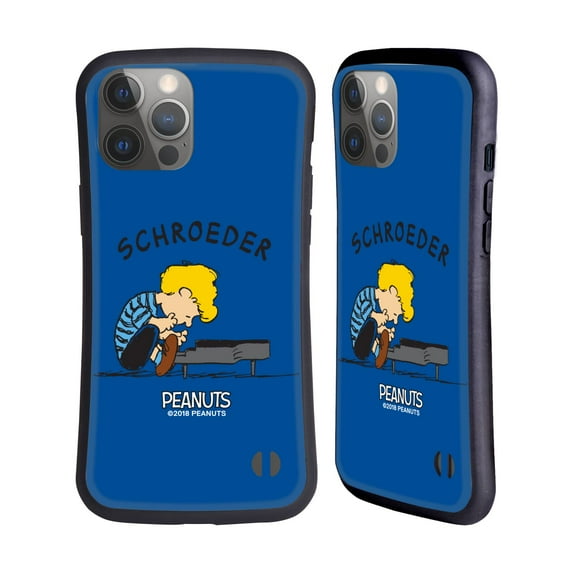 Head Case Designs Officially Licensed Peanuts Characters Schroeder Hybrid Case Compatible with Apple iPhone 14 Pro Max
