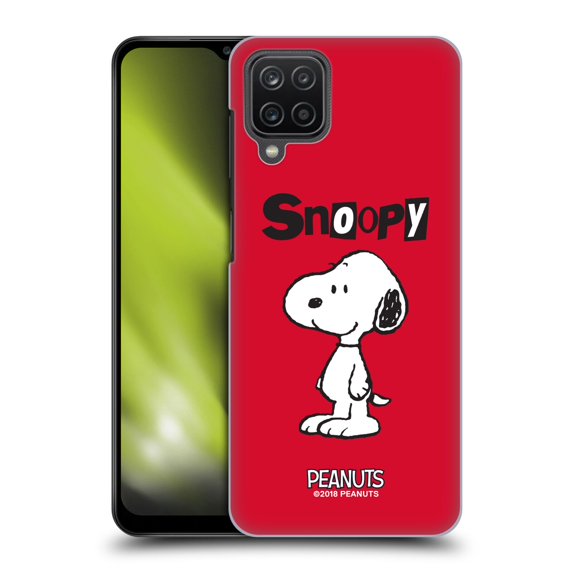 Head Case Designs Officially Licensed Peanuts Characters Snoopy Hard Back Case Compatible with Samsung Galaxy A12 (2020)