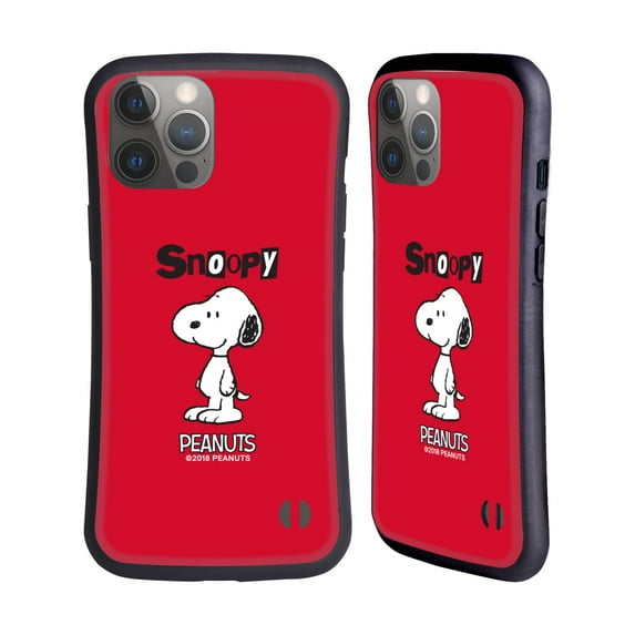 Head Case Designs Officially Licensed Peanuts Characters Snoopy Hybrid Case Compatible with Apple iPhone 14 Pro Max