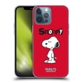 thumbnail image 1 of Head Case Designs Officially Licensed Peanuts Characters Snoopy Soft Gel Case Compatible with Apple iPhone 13 Pro Max, 1 of 7