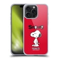 thumbnail image 1 of Head Case Designs Peanuts Characters Snoopy Soft Gel Case for Apple iPhone 15 Pro Max, 1 of 7