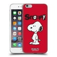 thumbnail image 1 of Head Case Designs Officially Licensed Peanuts Characters Snoopy Soft Gel Case Compatible with Apple iPhone 6 Plus / iPhone 6s Plus, 1 of 7