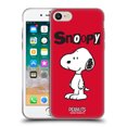 thumbnail image 1 of Head Case Designs Officially Licensed Peanuts Characters Snoopy Soft Gel Case Compatible with Apple iPhone 7 / 8 / SE 2020 & 2022, 1 of 7