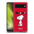 thumbnail image 1 of Head Case Designs Officially Licensed Peanuts Characters Snoopy Soft Gel Case Compatible with Google Pixel 6, 1 of 7