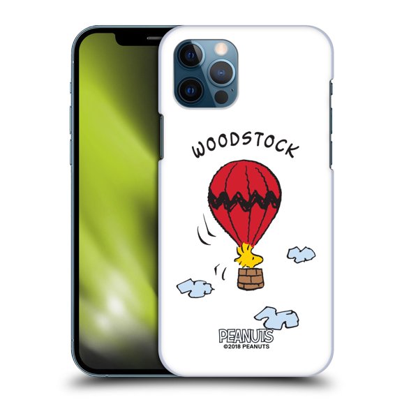 Head Case Designs Officially Licensed Peanuts Characters Woodstock Hard Back Case Compatible with Apple iPhone 12 / iPhone 12 Pro