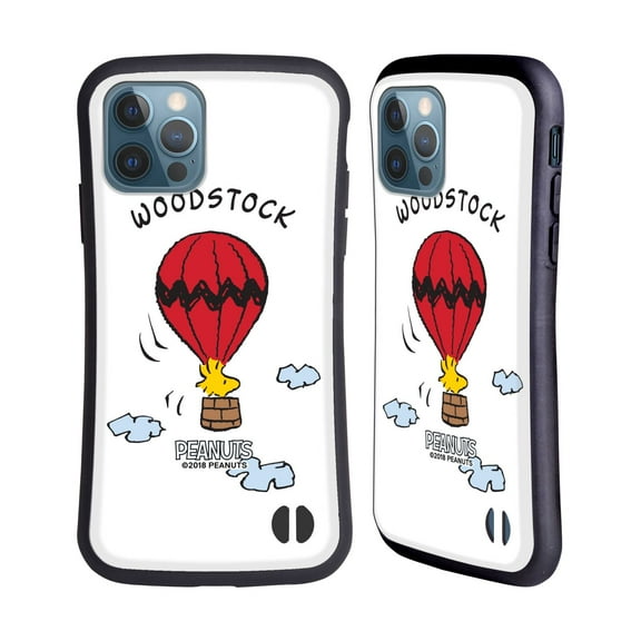 Head Case Designs Officially Licensed Peanuts Characters Woodstock Hybrid Case Compatible with Apple iPhone 12 / iPhone 12 Pro