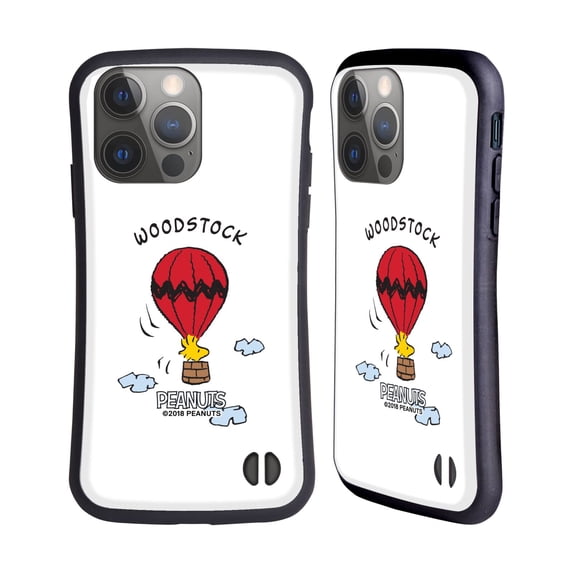 Head Case Designs Officially Licensed Peanuts Characters Woodstock Hybrid Case Compatible with Apple iPhone 14 Pro