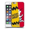 thumbnail image 1 of Head Case Designs Officially Licensed Peanuts Halfs And Laughs Charlie Good Grief Soft Gel Case Compatible with Apple iPhone 6 Plus / iPhone 6s Plus, 1 of 7