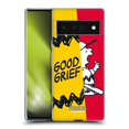thumbnail image 1 of Head Case Designs Officially Licensed Peanuts Halfs And Laughs Charlie Good Grief Soft Gel Case Compatible with Google Pixel 6 Pro, 1 of 7