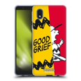 thumbnail image 1 of Head Case Designs Officially Licensed Peanuts Halfs And Laughs Charlie Good Grief Soft Gel Case Compatible with Samsung Galaxy A01 Core (2020), 1 of 7