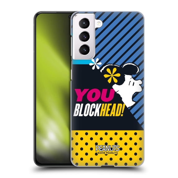 Head Case Designs Officially Licensed Peanuts Halfs And Laughs Lucy van Pelt Hard Back Case Compatible with Samsung Galaxy S21 5G
