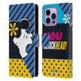thumbnail image 1 of Head Case Designs Officially Licensed Peanuts Halfs And Laughs Lucy van Pelt Leather Book Wallet Case Cover Compatible with Apple iPhone 14 Pro Max, 1 of 6