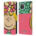 thumbnail image 1 of Head Case Designs Officially Licensed Peanuts Halfs And Laughs Sally Flowers Leather Book Wallet Case Cover Compatible with Google Pixel 4, 1 of 6