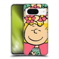 thumbnail image 1 of Head Case Designs Officially Licensed Peanuts Halfs And Laughs Sally Flowers Soft Gel Case Compatible with Google Pixel 8, 1 of 7