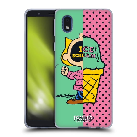 Head Case Designs Officially Licensed Peanuts Halfs And Laughs Sally Ice Cream Soft Gel Case Compatible with Samsung Galaxy A01 Core (2020)