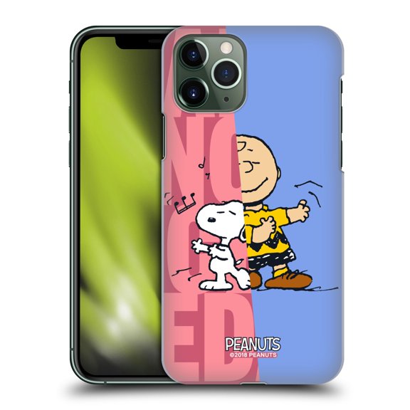 Head Case Designs Officially Licensed Peanuts Halfs And Laughs Snoopy & Charlie Hard Back Case Compatible with Apple iPhone 11 Pro