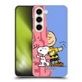thumbnail image 1 of Head Case Designs Officially Licensed Peanuts Halfs And Laughs Snoopy & Charlie Hard Back Case Compatible with Samsung Galaxy S23 5G, 1 of 7