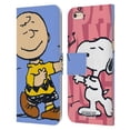 thumbnail image 1 of Head Case Designs Officially Licensed Peanuts Halfs And Laughs Snoopy & Charlie Leather Book Wallet Case Cover Compatible with Apple iPhone 6 Plus / iPhone 6s Plus, 1 of 6