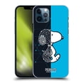 thumbnail image 1 of Head Case Designs Officially Licensed Peanuts Halfs And Laughs Snoopy Geometric Hard Back Case Compatible with Apple iPhone 12 / iPhone 12 Pro, 1 of 7