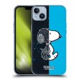 thumbnail image 1 of Head Case Designs Officially Licensed Peanuts Halfs And Laughs Snoopy Geometric Soft Gel Case Compatible with Apple iPhone 14 Plus, 1 of 7