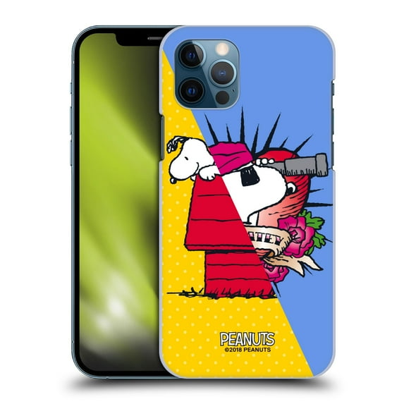 Head Case Designs Officially Licensed Peanuts Halfs And Laughs Snoopy Pirate Hard Back Case Compatible with Apple iPhone 12 / iPhone 12 Pro