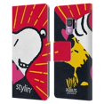 thumbnail image 1 of Head Case Designs Officially Licensed Peanuts Halfs And Laughs Snoopy & Woodstock 2 Leather Book Wallet Case Cover Compatible with Samsung Samsung Galaxy S9, 1 of 6