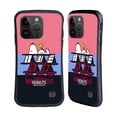 thumbnail image 1 of Head Case Designs Officially Licensed Peanuts Halfs And Laughs Snoopy & Woodstock 3 Hybrid Case Compatible with Apple iPhone 15 Pro, 1 of 7
