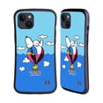 thumbnail image 1 of Head Case Designs Officially Licensed Peanuts Halfs And Laughs Snoopy & Woodstock Balloon Hybrid Case Compatible with Apple iPhone 15 Plus, 1 of 7