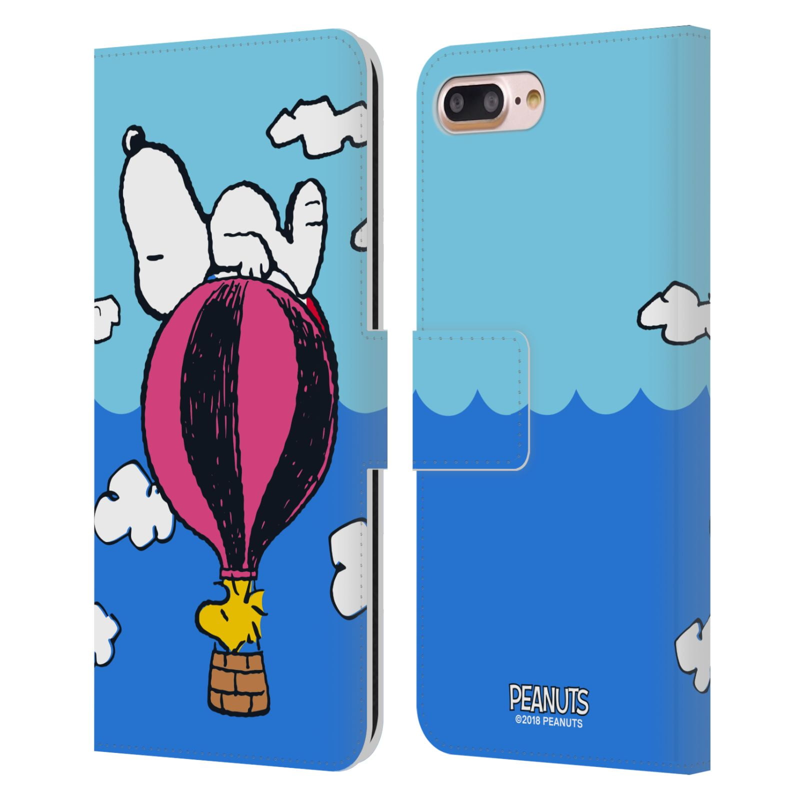 Head Case Designs Peanuts Hülle Für Kindle Paperwhite 5 – Leder-Wallet Mit Kartenfach, Offiziell Lizenziert